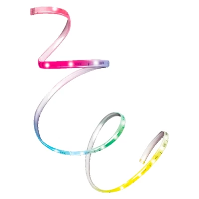 LED lente ar audio uztvērēju un USB, 2m, 3.6W, RGB, IP20