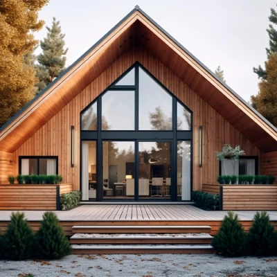 LED outdoor and indoor wall light YALTE D, 90 cm, 8W, 3000K, IP54, 340Lm