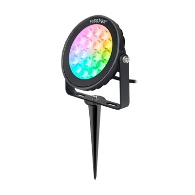 LED Smart garden light - floodlight, 9W, RGB+CCT, IP65, 700Lm