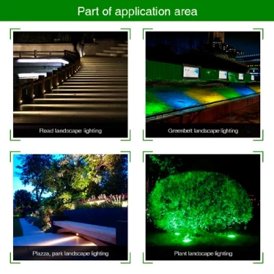 LED Smart garden light - floodlight, 9W, RGB+CCT, IP65, 700Lm