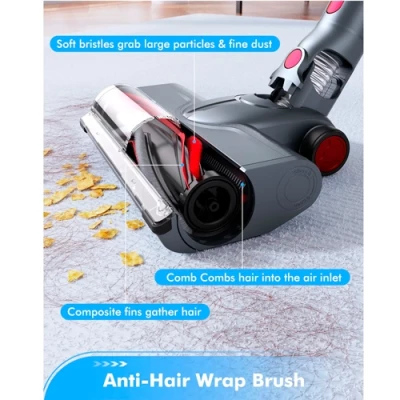 Bezvadu putekļu sūcējs – slota Lubluelu L7 Pro, 33 000Pa, 250W