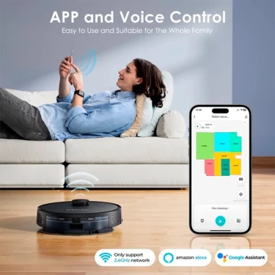 Viedais putekļsūcējs - robots Lubluelu L15, 3-in-1, 5 00Pa